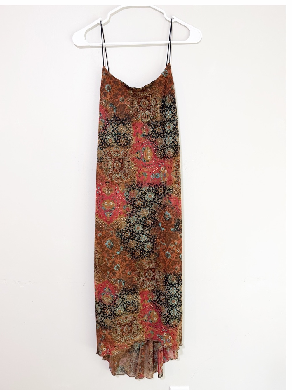 Vintage 90s byer too boho tank dress size small medium